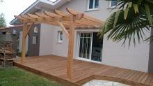 Notre zone d'activité pour ce service Fabrication de pergola en bois exotique sur-mesure et résistante à Libourne 33500