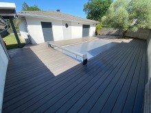 Notre zone d'activité pour ce service Fabrication terrasse en bois sur-mesure avec tour de piscine Bassin d'Arcachon