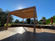 Notre zone d'activité pour ce service Fabrication de pergola en bois exotique sur-mesure et résistante à Libourne 33500